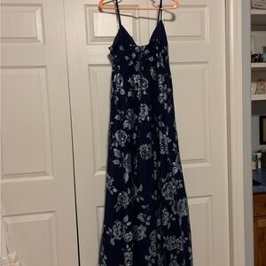 Trixxi Navy Maxi Dress